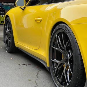Jantes forgées SHIN FI-R finition noir diamant, légères, Centerlock, 18, 19, 20, 21, 22 pouces, pour Porsche 991 <span class=keywords><strong>GT3</strong></span> - Product Image 1