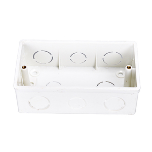 케이블 터미널 박스 146 타입 PVC 스위치 소켓 매립형 벽면 하단 박스 - Product Image 3