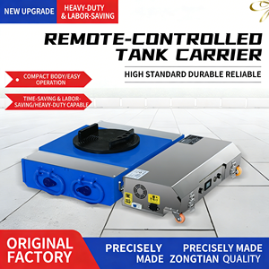 Электрический многороликовый транспортный скейт на 50 тонн с дистанционным управлением для перемещения оборудования и машин - Product Image 1