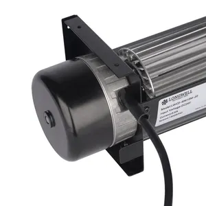 60 Mét DC 12V 24V Cross Flow Fan Tiếp Tuyến Quạt Thông Gió Blower Cho Làm Mát, Sưởi Ấm, Hệ Thống Thông Gió