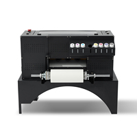 Nouvelle imprimante DTF semi-automatique A2 40 cm à double tête XP600, encre pigmentée, machine d'impression haute vitesse pour l'industrie du t-shirt