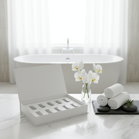Ensemble de produits de soin de la peau à base d'huiles essentielles personnalisées, emballage cadeau, doublure en mousse EVA, boîte à aimants, boîte cadeau de luxe