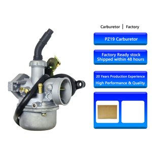 Carburador PZ19 de 19mm para Motor <span class=keywords><strong>Honda</strong></span> Kawasaki Yamaha 50cc 70cc <span class=keywords><strong>90cc</strong></span> 110cc 125cc Motocicleta Go-Kart Scooter ATV UTV Moto de Cross - Product Image 1