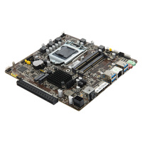 H410 H510 B550 ITX LGA1200 lvds edp mini itx cpu placa base ddr5 con ventilador de h310 2 * hd-mi dp