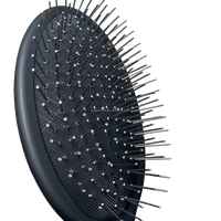 Brosse démêlante antistatique en gros avec picots métalliques et coussin pour le coiffage en salon de beauté - Pour femmes