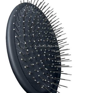 Brosse démêlante antistatique en gros avec picots métalliques et coussin pour le coiffage en salon de beauté - Pour femmes - Product Image 2