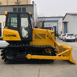 Equipo de carretera de marca LTMG, topadora pequeña sobre orugas de 100HP, excavadora tipo humedal a la venta - Product Image 1