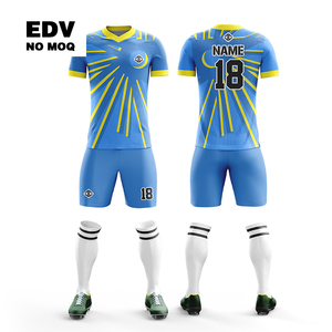 Envío Rápido, Camisetas de Fútbol al por Mayor, Camisetas de Fútbol Personalizadas con Logotipo, Nombre y Número Personalizados para Equipos - Product Image 2