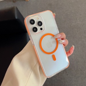 เคสโทรศัพท์แม่เหล็กใสขอบแข็งแบบมินิมอลสำหรับ iPhone 17 Pro Max 16 15 14 สำหรับผู้ชายและผู้หญิง - Product Image 5