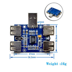 Hub USBHUB USB2.0, Controlador de 4 Puertos, Módulo de Expansión USB, Chip GL850G - Product Image 5