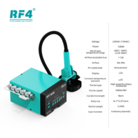 Station de soudage à air chaud RF4 RF-H3 avec affichage numérique pour réparation de téléphones, PCB, IC, BGA et dessoudage