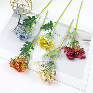Fleurs de marguerite artificielles 32 cm, bouquet de fleurs en soie pour mariage, décoration de la maison, accessoires de photographie - Product Image 1