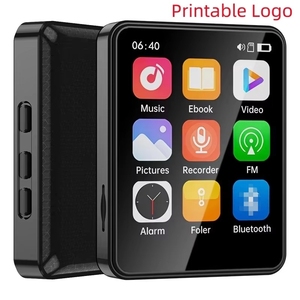 Reproductor MP3 de Fábrica con Pantalla Táctil Completa de 2.4 Pulgadas, Radio FM BT, Lector de Libros Electrónicos, Grabadora de Video, Compatible con Tarjeta TF de 128 GB, Reproductor de Música Portátil - Product Image 1