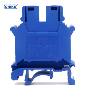 RUIK 16 Din Rail Tornillo Bloque de terminales 16sqmm Conectores de cable 101A / 16sqmm tamaño más pequeño - Product Image 4