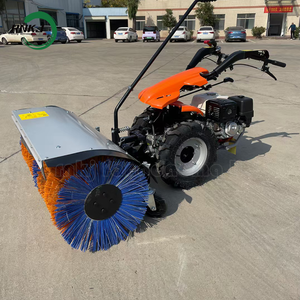 RNKJ Chasse-neige manuel multifonctionnel à essence, balayeuse de cendres, état neuf - Product Image 5