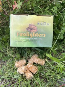Encendedor de fuego ecológico de lana de madera natural con cera de <span class=keywords><strong>parafina</strong></span> amarilla, paquete a granel de 25 unidades, capacidad <1L, <span class=keywords><strong>para</strong></span> estufas de camping y barbacoas - Product Image 5