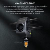 Impresora 3D Creality K1 Max, Gran Venta, con 1 Año de Garantía, Impresora 3D FDM Rápida con IA, 300*300*300mm