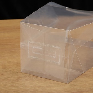 Bolsa de Mano Transparente Trapezoidal con Flores MF-L511, Bolsa de Flores para el Día de San Valentín, Bolsas de Embalaje Transparentes para Floristería - Product Image 3