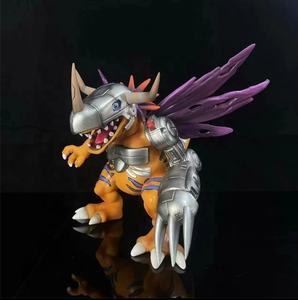 Digimon Adventure Anime escena modelo estatua completa Agumon y Greymon figura adorno de plástico 5cm tamaño ODM modelo de juguete - Product Image 3