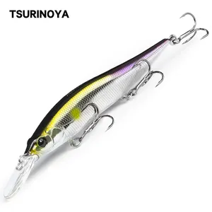 TSURINOYA98SP一時停止ミノーフィッシングルアーAURORA98mm10g最大2.2mタングステンウェイトロングキャスティングバスパイクジャークベイトハードベイト