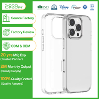 Soonleader Total Clear Case coque de téléphone hybride pour iphone 16 pro