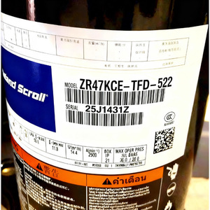 คอมเพรสเซอร์เครื่องปรับอากาศและทำความเย็น ZR47K3E-PFJ-522 รุ่น 25J1431Z สำหรับระบบทำความเย็นและความร้อน - Product Image 5