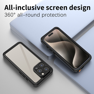 Cho <span class=keywords><strong>iPhone</strong></span> 16 15 14 13 Pro Max Trường Hợp IP68 Không Thấm Nước Bìa Dưới Nước Đầy Đủ Cơ Thể Bảo Vệ - Product Image 4