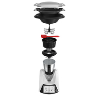 Robots de cuisson multifonctions Robot de cuisine mixeur avec hachoir, broyeur et écran coloré Robotser de cuisson