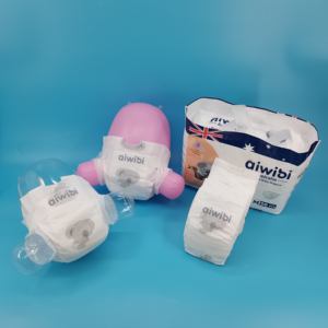AIWIBI Popok Bayi Permukaan Kering Desain Baru 2022 dengan Pita Ajaib Kuat Bersirkulasi Lembar Popok Pemenang - Product Image 5