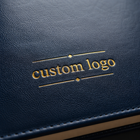 Ensemble cadeau de carnet en cuir premium à spirale A5 avec logo personnalisé, magnétique, pour les affaires, les entreprises, la promotion