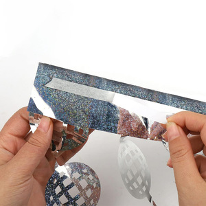 Decoración para Fiesta Disco, Bola de Discoteca, Accesorio para Fotomatón, Cortinas de Flecos Plateados, Fondo para Fotos - Product Image 5