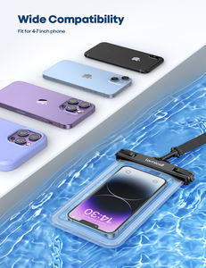 Lamicall PRAB01 Custodia Impermeabile Galleggiante IPX8 per Telefono, Borsa Stagna Subacquea con Laccetto per Attività di Pesca - Product Image 6