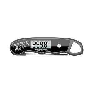 Lectura Instantánea 1s plegable impermeable retroiluminación imán Digital barbacoa termómetro personalizado OEM ODM soporte termómetro doméstico - Product Image 1