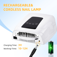 Yaqin Pro 86w Uv Led Nail Lamp 36 Led Puissantes pour un durcissement rapide et efficace des ongles en gel Outils Séchoir à ongles sans fil