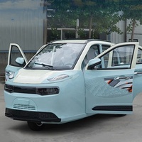 Toptan elektrikli üç tekerlekli bisiklet iki kişi elektrikli arabalar yetişkinler araç düşük hız 48V 60V 72V düşük hız elektrikli araç