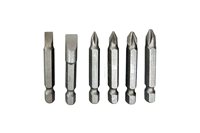Ensemble de 45 embouts en acier au carbone RISING - Support magnétique + Adaptateur + Tournevis à embout |   Pour la réparation à domicile et en atelier (fabrication chinoise)