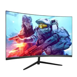 Curved 1440p Flat Rate 27 22 Lcd Fhd Factory Gaming Computer Monitors Desktop Tft Inch Led Thin Gaming Frameless Pc Hz Computer