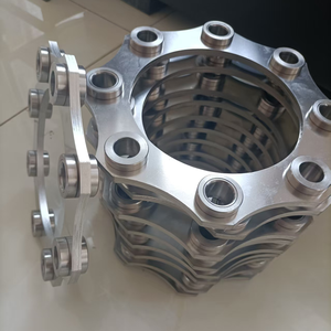 Acoplamiento <span class=keywords><strong>de</strong></span> Diafragma Flexible Universal <span class=keywords><strong>de</strong></span> Acero Inoxidable 304 para Refrigeración e <span class=keywords><strong>Intercambio</strong></span> <span class=keywords><strong>de</strong></span> Calor, Personalizable OEM, Diámetro <span class=keywords><strong>de</strong></span> Orificio <span class=keywords><strong>de</strong></span> 10 mm, 1000 - Product Image 3