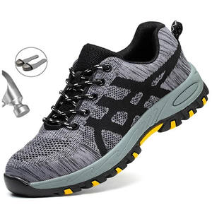 Men's <b>Steel</b> Toe Safety Shoes for Construction <b>Work</b>-<b>Work</b> <b>Boots</b> - Product Image 6