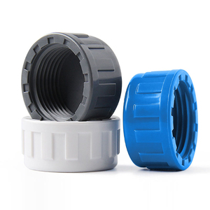 Ventes directes d'usine matière plastique ronde en plastique filetage femelle embout - Product Image 3