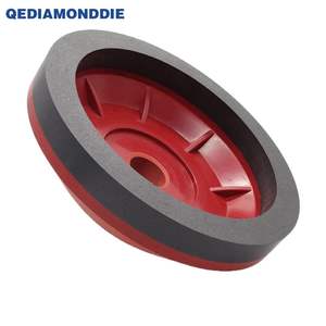 Meule diamantée en bakélite, meule diamantée en résine de forme conique, meule diamantée en caoutchouc pour chanfreiner les bords du verre - Product Image 5