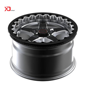 जाली बेडलॉक ड्रैग व्हील 15x8 15x10 17x10 17x11 5x4.5 5x4.75 5x120 5x115 5x5x5x2/3-टुकड़ा कॉर्वेट - Product Image 3