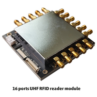 Winnix Impinj E710 8/16 puertos UHF RFID módulo Lector RFID UHF módulo TTL UART rango EPC Global Clase 1 Gen2 / ISO18000