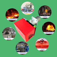 Quemador de Combustible Diésel Industrial Alternativo RL50, 500,000 Kcal, Máquina de Combustión de Combustible Ligero de Dos Etapas para Calefacción y Secado