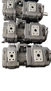 Pompe à engrenages interne HG, double pompe hydraulique, économie d'énergie, modèle OEM personnalisable, 35 MPa, raccord à bride - Product Image 3