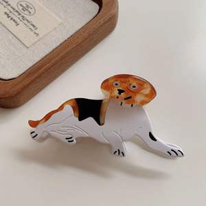 Nuevo lindo Animal cachorro horquilla disco personalizado <span class=keywords><strong>pelo</strong></span> tiburón Clip ácido acético Clip de agarre para la parte posterior de la cabeza accesorios divertidos para el cabello - Product Image 5