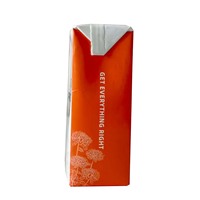 Boîte d'emballage aseptique de finition mate de carton de papier de lait d'ANIMAL FAMILIER de 2mm pour le thé de casse-croûte boissons d'énergie tailles 250ML-1000ML pour des boissons