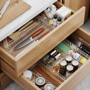 Extendable <b>Storage</b> <b>Box</b> With Dividers 23Cm-39.5Cm Rectangular <b>Drawer</b> Organizer For Kitchen Tableware Desktop Stationery Cosmetics - Product Image 4