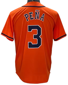 Camisetas de Béisbol Bordadas de Alta Calidad con los Números 27 de José Altuve, 44 de Yordan Álvarez y 3 de Jeremy Peña, Nueva Colección 2026 - Product Image 4