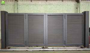 Porte pliante électrique de jardin en aluminium sur mesure Volets de villa Porte patio - Product Image 2